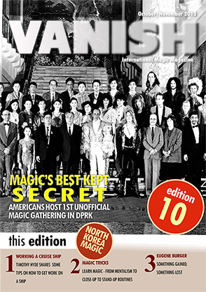 VANISH Magazine October/November 2013 - Hal Myers North Korea Visit - ebook